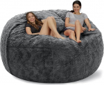 Bean Bag, luksuslikud kohevad Bean Bags, vastupidav, mugav, t&auml;iskasvanutele, suured Bean Bags, ruumi kaunistus, Lounge Chair, Bean Bag, elutuba (ilma t&auml;idiseta)