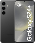 Samsung Galaxy S24+ AI nutitelefon, Android mobiiltelefon ilma lepinguta, 12 GB RAM, 256 GB m&auml;lu, 50 MP kaamera, pikk aku, onyx must
