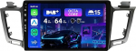 MSD [sisseehitatud DAB+] Android 15 autoraadio Toyota RAV4 (2013-2018) GPS navigatsiooniraadio CarPlay Android auto roolijuhtimine Dual Band WiFi DSP 4G + 64G Octa-Core 2 DIN 10.1-tolline kaamera MIC