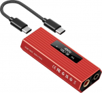 USB-C DAC Kopfh&ouml;rerverst&auml;rker, DSD512 HiFi Mini Audioadapter mit 4,4mm & 3,5mm Doppelausgang, PCM 384kHz/32Bit, tragbarer Kopfh&ouml;rer Amp, kompatibel mit Android, iOS, PC & Musikplayer
