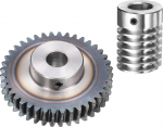 QUARKZMAN #45 terasest tormirataste komplekt 40T 1.5 moodul 20:1 &uuml;lekandesuhe, ajamratta osa (hammasratas 12 mm puuriga 63 mm v&auml;lisl&auml;bim&otilde;&otilde;t, varras 15 mm puuriga)