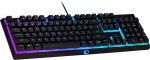 Cooler Master MS110 RGB klaviatuuri ja m&auml;nguhiire kombinatsioon - Mem-chanic l&uuml;litid, 26 Anti-Ghosting nuppu, pardakontroll, m&auml;nguhiir 4 DPI seadistusega - DE paigutus QWERTZ