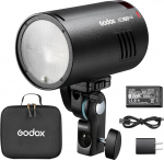 Godox AD100Pro II tasku v&auml;lklamp - 100Ws v&auml;lk, 2.4G TTL 1/8000s HSS, &uuml;he nupuga s&uuml;nkroniseerimine X3/X3Pro, 490 t&auml;isv&otilde;imsuselist v&auml;lku ja reguleeritav zoom (AD100Pro uuendamine)