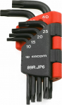 Facom FCM89RJP6 89R.JP6 10 - 40mm kuuskantv&otilde;tmete komplekt pika takistiga (6 tk)