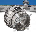 Edelstahl Dach Ventilator Tuuleturbiin Kappe regendicht Non-Electric Abluft Fan verdickt 304 Attic L&uuml;ftung f&uuml;r Schornsteine Factory & Farm Use