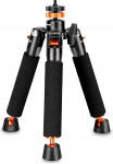 Koolehaoda Tripod & Three Feet Support Stand for 1/4 or 3/8 Monopods-SLR Camera . Ball Head (A3-Tripod holder)