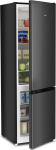 CHIQ CBM260LC Fridge-Freezer 262L (187L + 75L XXL Freezer), 177 cm Height, 137 kWh per Year, Energy Efficiency C, 38dB(A), Low Frost, 4-Star Freezing Capacity, Changeover Door, Black