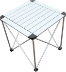 Tragbarer Klapptisch f&uuml;r den Au&szlig;enbereich - leichtes, schlankes Design, ideal zum Angeln, Picknick, Camping und Familienfeiern - kompakt und einfach zu tragen