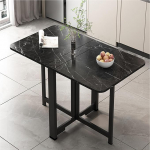 Multifunktsionaalne kokkupandav laud k&ouml;&ouml;ki, s&ouml;&ouml;gituppa, r&otilde;dule ja pidudele, kokkupandav ja kokkupandav ruudukujuline kaardilaua (D140 x 80 x 75 cm)