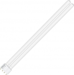 55 W 4-pin UV desinfitseerimislamp, 2G11 UVC toru desinfitseeriv kompaktlamp, desinfitseeriv filtrilamp, sobib pargitiikide, aiakalatiikide, akvaariumide, akvaariumide puhastamiseks ja puhastamiseks.