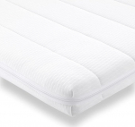 Mister Sandman Topper 200x200, Ergonomische Matratzenauflage, Kaltschaum Topper weich, Bequeme, atmungsaktive Matratzenauflage f&uuml;r alle Matratzenarten und Boxspringbetten, Topper H&ouml;he ca. 5cm