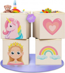 mookrook komplekt 4 laste hoiukasti - sobib Kallaxile, muinasjutumotiivid t&uuml;drukutele ja poistele, ideaalne m&auml;nguasjade ja lasteaia riiulitele