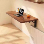 Klappbarer Wandtisch - Platzsparender K&uuml;chen- & Waschtisch, schwimmender Esszimmer- & Arbeitszimmertisch, kompaktes Design f&uuml;r Schlafzimmer, B&uuml;ros & kleine R&auml;ume