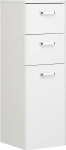 Pelipal 359 Piolo Highboard, Wood Decoration, White, High Gloss, 33.0 x 30.0 x 90.5 cm