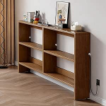 yurstcggh Konsolentisch Schmal Flurtisch,Beistelltisch Schmal Holz,Schmaler Beistelltisch,Geeignet f&uuml;r die Platzierung hinter Sofas und k&otilde;rval Betten in Schlafzimmern