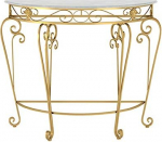 Moderner Konsolentisch mit rechteckiger Basis, Wandfl&auml;chen, seitlicher Flur, Eingangsbereich, schmaler Konsolentisch, Flureinheit, Konsolentische, Halbrunder Konsolentisch, Holzfurnier, Meta