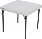 Lifetime 24 in x 24 in (61 cm x 61 cm) Children's Square Folding Table - Almond