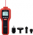 Digitaalne tahhomeeter, Mengshen 2 in 1 kontaktivaba ja kontakti kiirusm&otilde;&otilde;tja p&ouml;&ouml;rlemise tester - M522