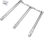 GriHero 69787 Stainless Steel Burner Replacement Parts for Weber Spirit I & II 300 Series, 45.3 cm Replacement Burner Tube for Weber Spirit LX 310 Spirit E310 E320 E330 S310 S320 S330, Gas Grill