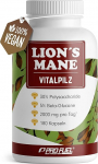 Lion Mane Capsules 180x - 2000 mg Lion Mane Mushroom Extract from Hericium Erinaceus - K&otilde;rge kvaliteediga elut&auml;htis seeneekstrakt (30:1) 30% pol&uuml;sahhariidide ja 5% v&auml;&auml;rtusliku beetagl&uuml;kaaniga - pakkumine 60-le.