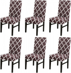 Chair Cover Set, Universal Stretch, Elastic Protective Slipcovers for High Back Chairs, Dining Room, Wedding Banquet, Party Decoration