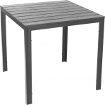 VERDELOOK Tenerife ruudukujuline laud, 78 x 78 x 74 cm, Hall