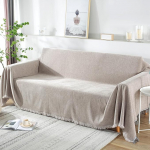 Diivanikate visked Diivanikate tupsudega &scaron;enill diivanikate tekk m&ouml;&ouml;bli kaitsja koera diivanikate masinpestav slipcover lemmikloomadele lastele lastele koertele 180x334cm khaki Tassel