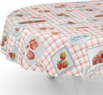 ANRO &Otilde;lilina laudlina &Otilde;lilina laudlina pestav aialina laudlina Candy Ovaalne 240 x 140 cm l&otilde;igatud servaga