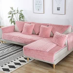 FDJKGFHGFCGDFGDG T&auml;ielik kaitsev kate Diivan, talvine mittelibisev pluusist diivanikate katab seljatoe kaasaegse lihtsa diivanikattega diivanikate elutoa jaoks