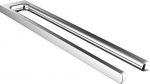 Emco Trend 02500146 Hand Towel Rail 2-Arm Rigid for Wall Mounting Length 430 mm Chrome