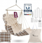 Ripptool High-Class Outdoor & Indoor XXL [All Inclusive pakett koos Riputus + 3 padjad] Lapsed ja t&auml;iskasvanud kuni 150 kg v&otilde;rkkiik elutuba magamistuba magamistuba aed r&otilde;du terrassil