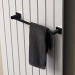 R&auml;tikuratika radiaator - pikendatav - r&auml;tikuratika magnetiline - vannitoa radiaator r&auml;tikuratas roostevabast terasest - magnetiline r&auml;tikuratika soojendus - disainitud Saksamaal - Matt must