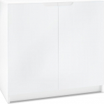 Vladon Logan Sideboard, Made in Germany, 2-ukseline kapp, mattvalge (82 x 78 x 37 cm)