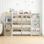 Laste riiul kastidega, m&auml;nguasjade riiul lastetuppa 4 riiuli, kambrite ja 8 mahutiga, laste raamaturiiul m&auml;ngutuppa, m&auml;nguasjade organiseerija, laste kapi jaoks