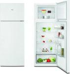 AEG RDB424E1AW Vabalt seisev kaheukseline k&uuml;lmik / Series 5000 koos ColdSense / 1434mm / Top Freezer / 206L / LowFrost - v&auml;hem j&auml;&auml;koormust / Valge / E