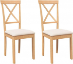 vidaXL s&ouml;&ouml;gitoa toolid koos padjadega 2 t&uuml;kki t&auml;ispuidust kummist puu k&ouml;&ouml;gitool k&uuml;ljetool s&ouml;&ouml;gitool elutoa tool restorani tool