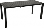 DEGAMO Lagos pikendatav aialaud 120/162 x 70 cm alumiiniumist antratsiit v&auml;ljas ilmastikukindel
