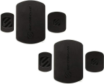 Scosche MRK2PK-UB MagicMount telefoni asendusplaadi komplekt - magnetiline autotelefoni hoidik eriti tugeva pidamisega, universaalne k&otilde;igi seadmetega, must, 2 pakki