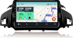 YUNTX [2GB + 32GB] Android 14 autoraadio koos navigatsioonis&uuml;steemiga Ford Kuga Escape C-max (2013-2017) 9-tolline puuteekraan koos kaameraga DAB/GPS/roolijuhtimine/peegelLink/Bluetooth 5.0/WiFi/USB/4G
