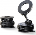 JOYROOM Vakuum Handyhalterung Auto Magnet - 2025 Magsafe Autohalterung [24 XN55 Magneten & St&auml;rkster Gel ], 360&deg; Verstellbar Metallarm Handyhalterung Auto Saugnapf f&uuml;r iPhone 16 15 14 13 12