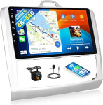 4+64G SIXWIN Android 13 autoraadio Ford Focus Exi MT 2 3 Mk2/Mk3 koos Carplay/Android Auto/Mirrorlinkiga, 9-tolline mahtuvuslik puuteekraan toetab WiFi/GPS/FM/Bluetooth/SWC