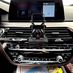 Autotelefoni hoidik, mis &uuml;hildub 2018-2023 BMW 5 seeria mobiiltelefoni hoidiku tarvikutega G30 525I 530D (2018-2023 5 seeria G30 jaoks)