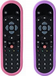 [2er-Pack] Fernbedienung f&uuml;r Sky Q+ Controller, sto&szlig;feste Schutzh&uuml;lle, kompatibel mit Touch und Non-Touch, hautfreundlich, mit Handschlaufe