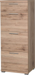 Germania Chest of Drawers, 48 x 120 x 40 cm, Sanremo Oak