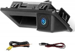 Hikity AHD auto tagurduskaamera koos IP67 veekindla &ouml;ise n&auml;gemise parkimisabiga integreeritud Audi/VW Volkswagen Touareg/Tiguan Santana/Jetta/Polo/Skoda/Porsche/Polo/Golfi jaoks