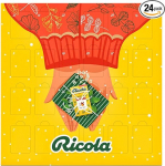 Ricola advendikalender 2024, 24 uksest koos erinevate &Scaron;veitsi &uuml;rdimagusate sortide seguga, magusainetega ja ilma, 1 x 360 g