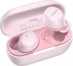 TOZO A1 k&otilde;rvaklappide juhtmevabad Bluetooth 5.3, 2 mikrofoniga AI-k&otilde;nedeks, rakenduse juhtimine, 30-tunnine taasesitus, IPX5 veekindel, s&uuml;gav bass, kerge ja mugav v&auml;ikestele k&otilde;rvadele - roosakas kuldne