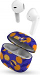 T'nB - EBXLEMON juhtmevabad Bluetooth k&otilde;rvaklapid, sidruni, kollased, Bluetooth 5.3, sisseehitatud mikrofoniga, 15-tunnine taasesitus, puutetundlik juhtimine, poolk&otilde;rvasisene k&otilde;rvaklappide s&uuml;steem