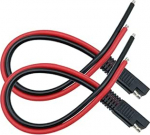 SAE pistikupesa pikenduskaabel, SAE kiirliitmiku katkestusmees SAE toitepikenduskaabel p&auml;ikesepaneelidele, mootorratastele, traktoritele ja autodele, 2-pakk