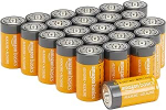 Amazon Basics igap&auml;evased leelispatareid, t&uuml;&uuml;p C (24 tk)